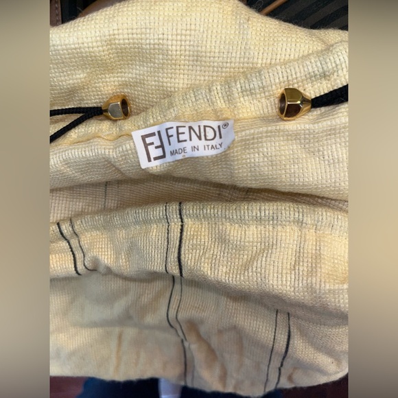 Fendi Authentic Vintage Penguin Striped Boston Duffel Bag - Picture 14 of 14